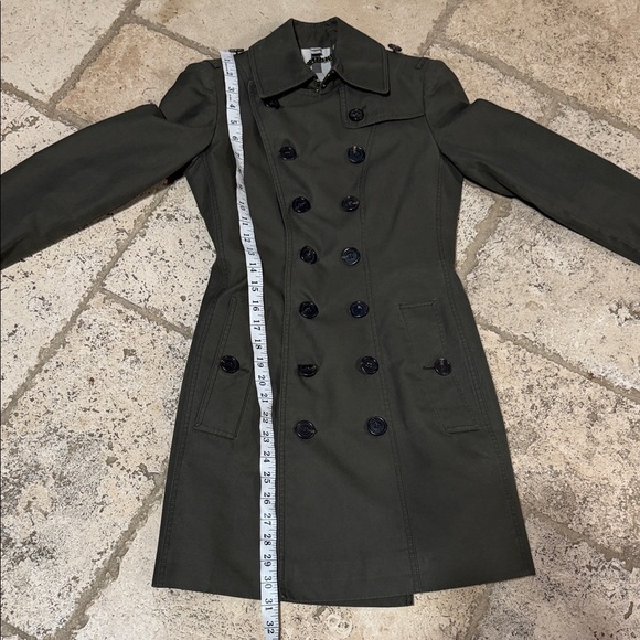 Burberry Established 1856 Khaki Double Breasted Trench Jacket 🧥 - Picture 13 of 16